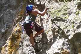 Escalade dans les Andes