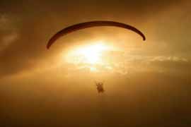 Parapente dans les Andes