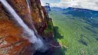 Flug über die Angel Falls